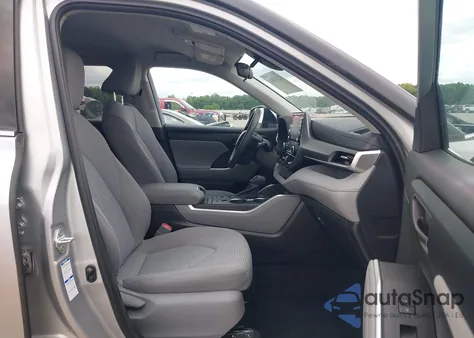 2021 Toyota Highlander L from USA, damaged, VIN 5TDCZRBH7MS541625